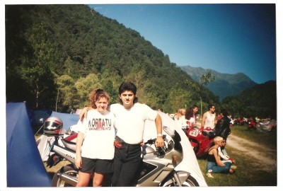 Eramos mas jovenes......................concentracion de Viella............1991 en el Camping