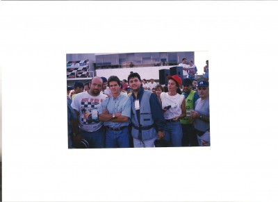 Una foto con el campeon del mundo Alex Crivile Motos gp 500cc.