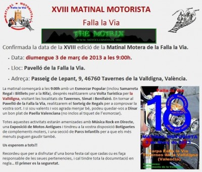 XVIII MATINAL MOTORISTA FALLA LA VIA 2013.jpg