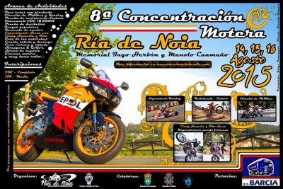 VIII Concentración Motera Ría de Noia 2015