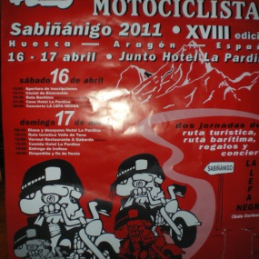 XVIII Concentración motociclista Sabiñánigo