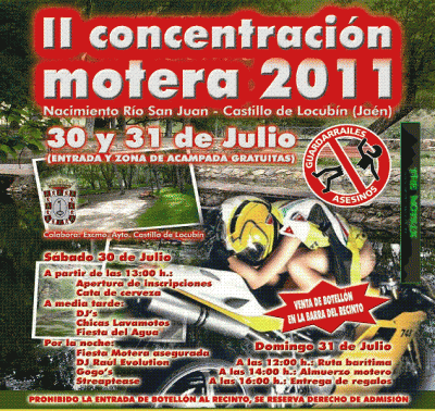 II Concentración motera - Nacimiento Río San Juan - Castillo de locubín.gif