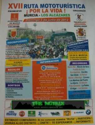 XVI Ruta mototurística por la vida (Murcia-Los Alcázares) 2012.jpg