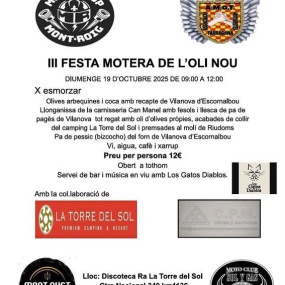 III Festa Motera de L'Oil Nou