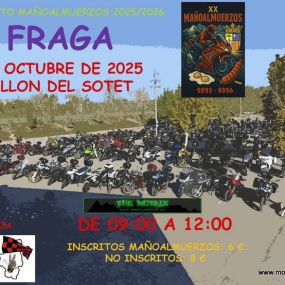 Mañoalmuerzo Fraga 2025