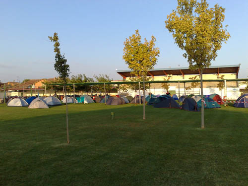 Zona acampada