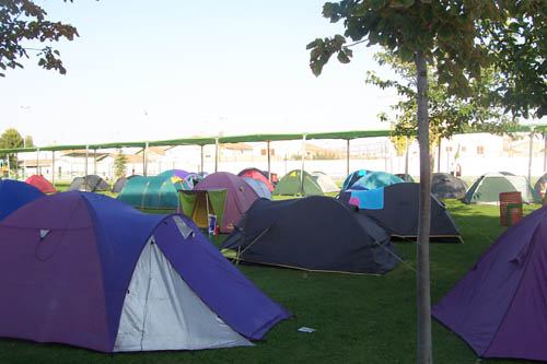 Zona acampada