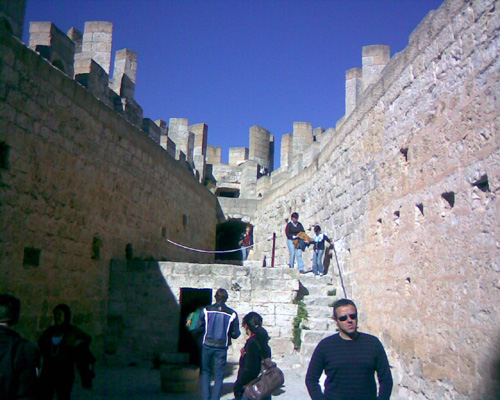 Interior castillo