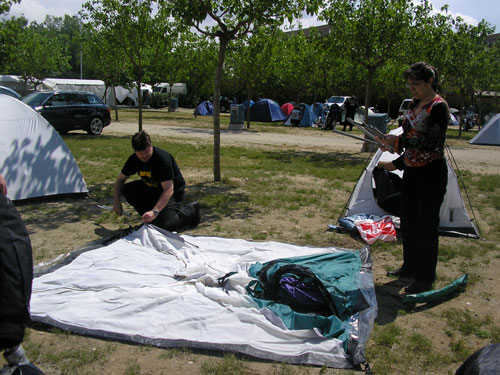 Zona de acampada