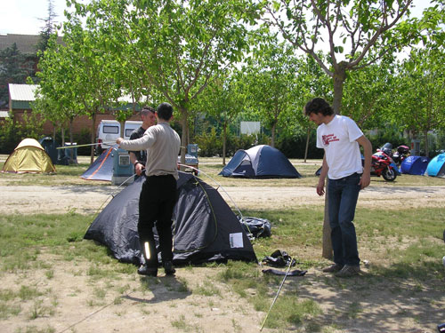 Zona de acampada