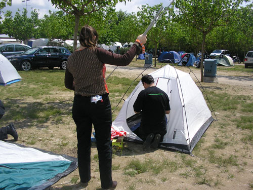 Zona de acampada
