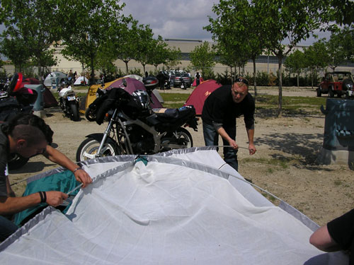 Zona de acampada