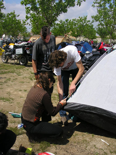 Zona de acampada