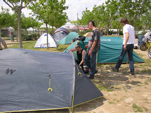Zona de acampada