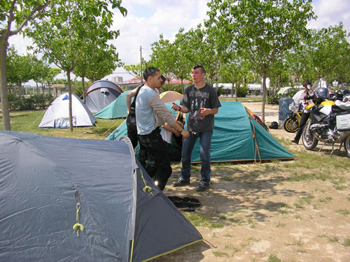 Zona de acampada