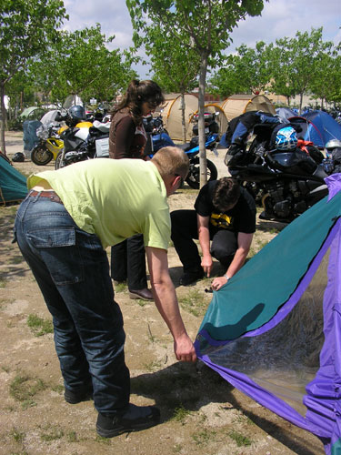 Zona de acampada