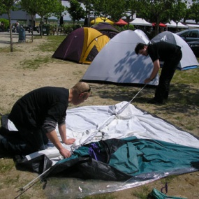 Zona de acampada