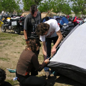 Zona de acampada