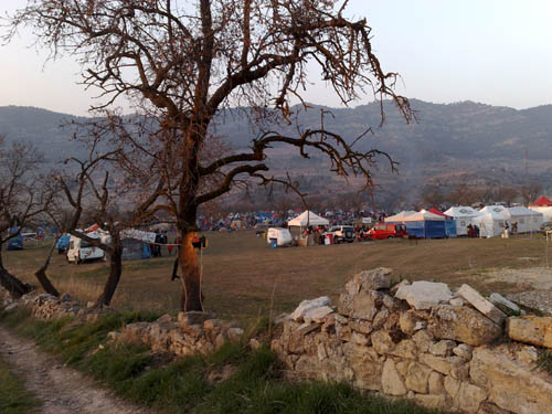 Vista desde el pueblo