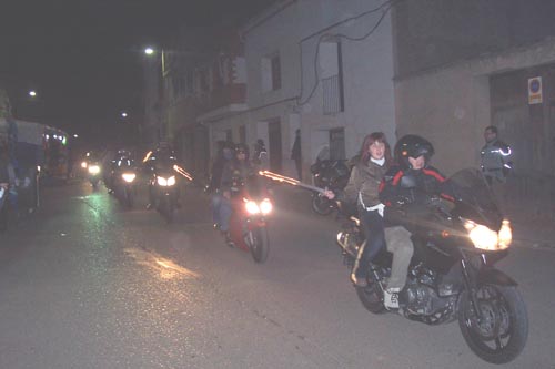 Desfile de antorchas