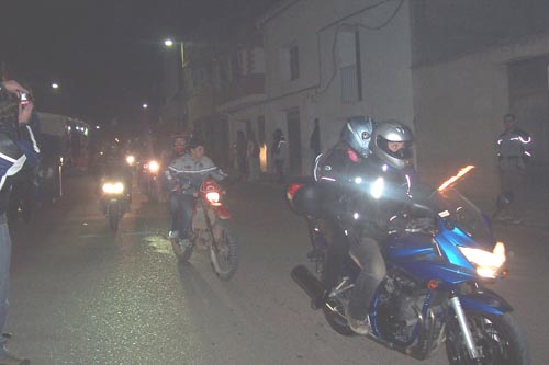 Desfile de antorchas