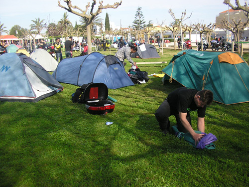 Zona de acampada