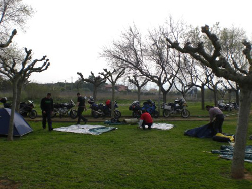 Zona de acampada