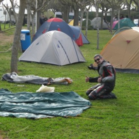 Zona de acampada