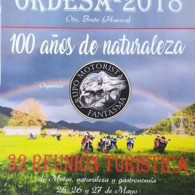 XXXII Reunión turística de motos Ordesa 2018